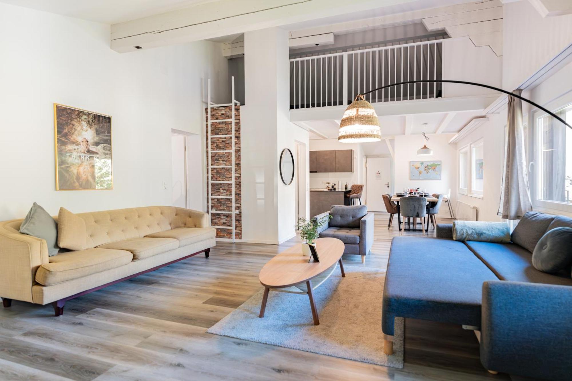 Unique Penthouse With Gallery And Mountain View Apartment Kandersteg
